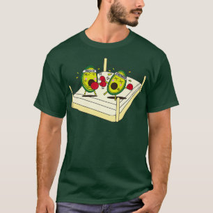 T-shirt Avocado cassé sur toast