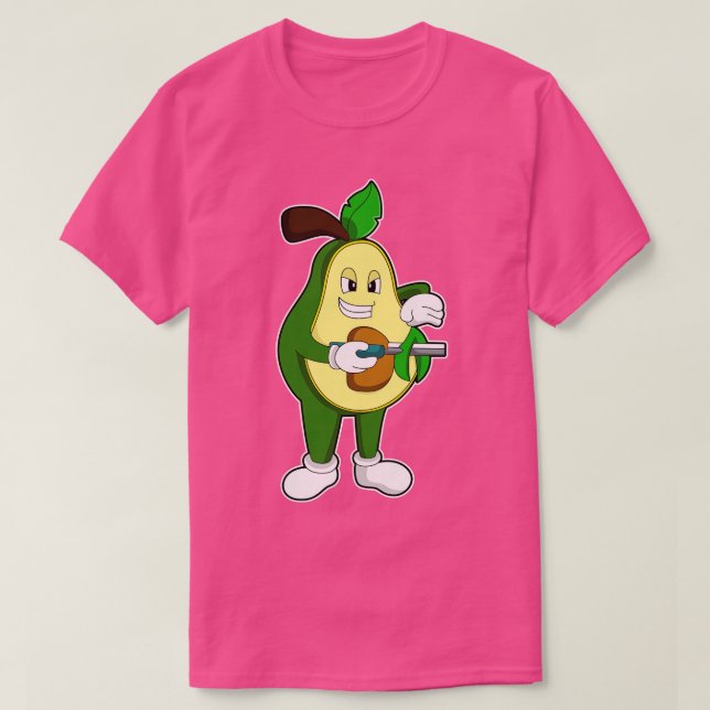 T-shirt Avocado Comme Coiffeur Avec Razor (Design devant)