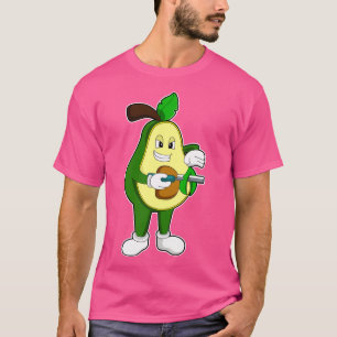 T-shirt Avocado Comme Coiffeur Avec Razor