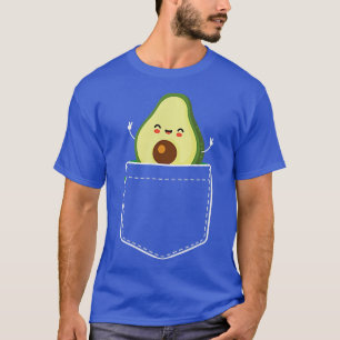 T-shirt Avocado dans la poche mode de vie sain mangeur de 