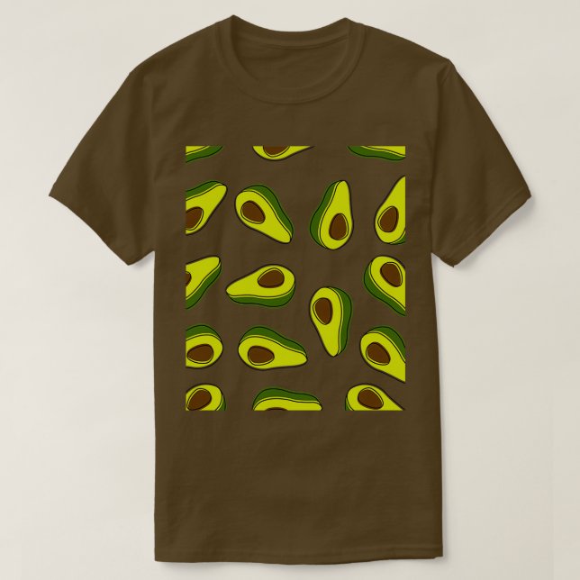 T-shirt Avocado de conception biologique (Design devant)