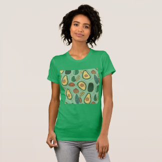 T-shirt Avocado délice pour les Vibes Joyeuses Vert