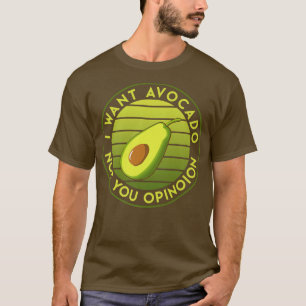 T-shirt Avocado disant végétarien végétarien Vintage Retro