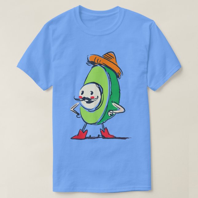 T-shirt Avocado du Mexique (Design devant)