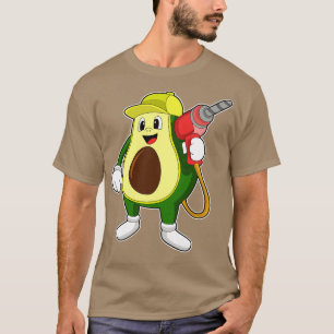 T-shirt Avocado En Tant Qu'Artiste Avec Exercice