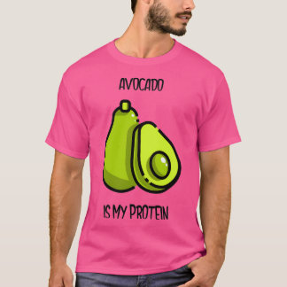 T-shirt Avocado est ma protéine 4