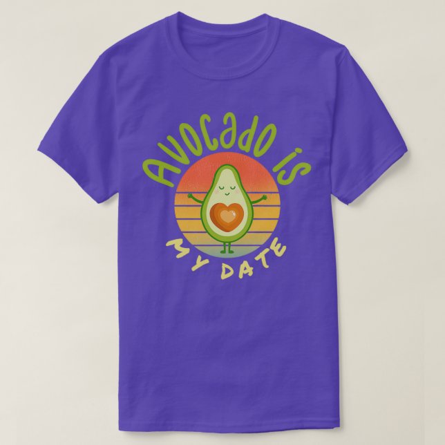 T-shirt Avocado est ma protéine Avocado Gift Vegetaria (Design devant)