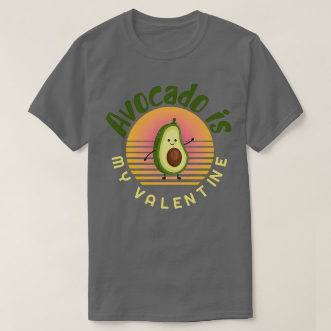 T-shirt Avocado est mon ami Avocado Gift Vegeta (Design devant)