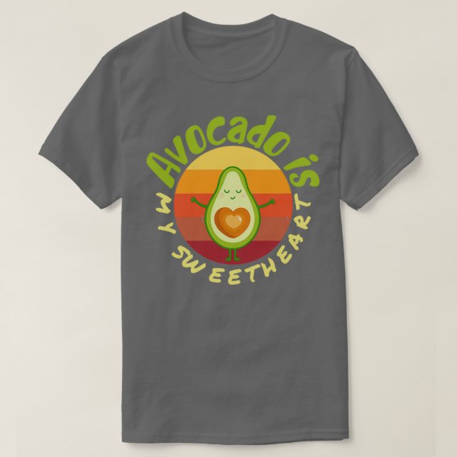 T-shirt Avocado est mon ami Avocado Gift Vegeta (Design devant)