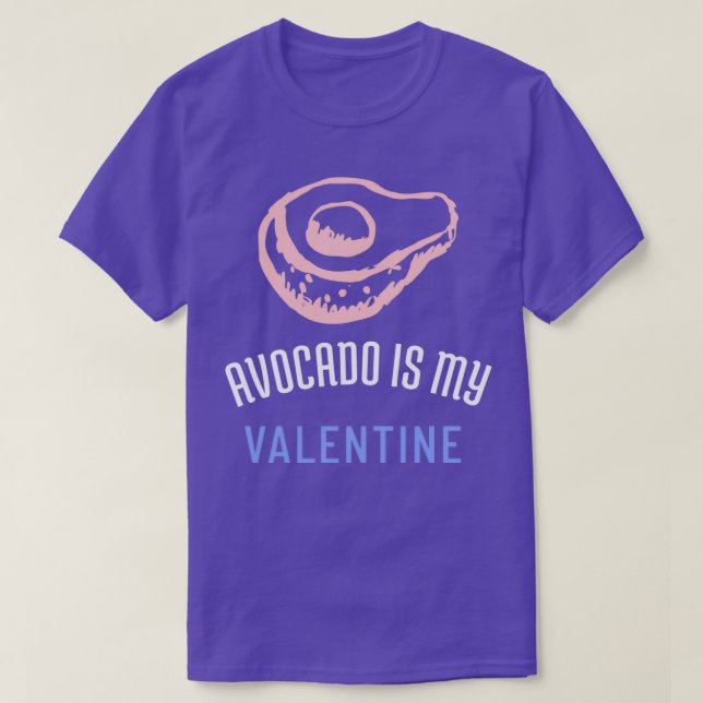 T-shirt Avocado est My Valentine 44 (Design devant)