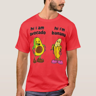 T-shirt Avocado Et Banane