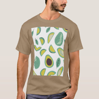 T-shirt Avocado Exotic Majestic Floral