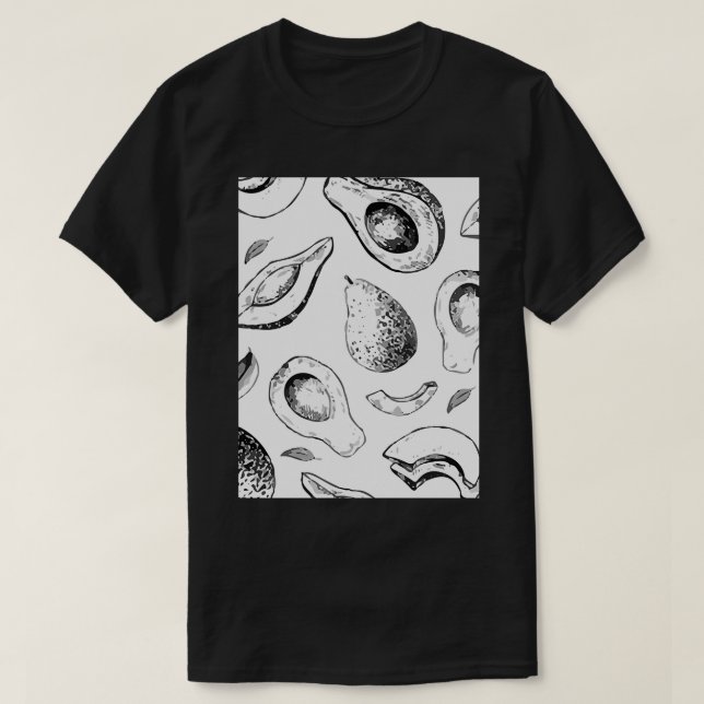 T-shirt Avocado Exotic Splendid Wild (Design devant)