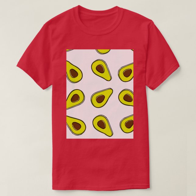 T-shirt Avocado Fruits Citrus de fruits juteux (Design devant)