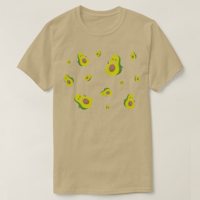T-shirt Avocado Funny (Design devant)