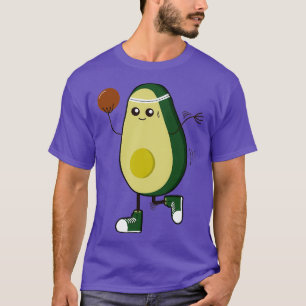 T-shirt Avocado Funny Bowling Sport Fruit Superfood Vegan