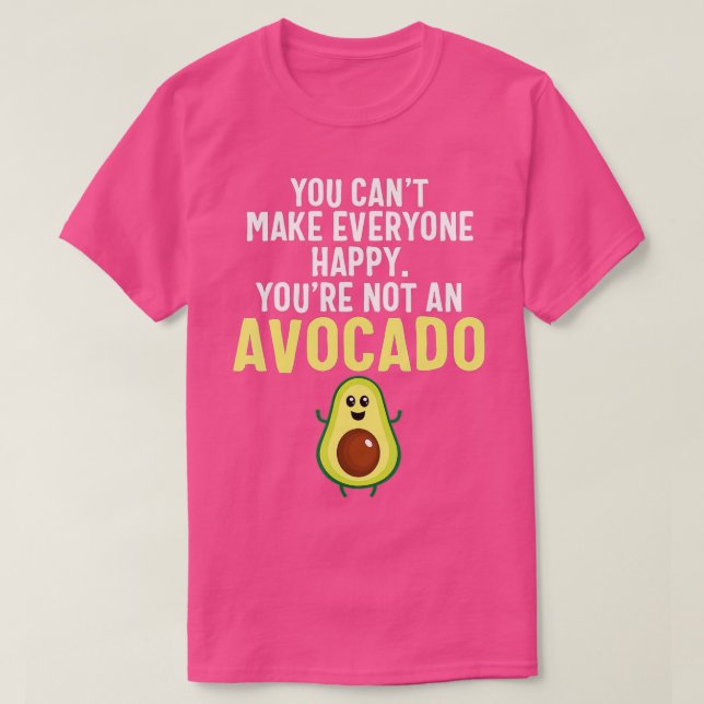 T-shirt Avocado Funny Vegan's Funny Avocado cadeaux (Design devant)