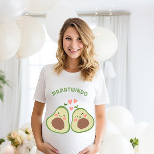 T-shirt Avocado Genre Neutral Twins Maman pour être