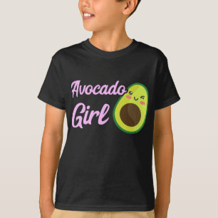 T-shirt Avocado Girl Avocado Fruit Lover Guacamole en sant