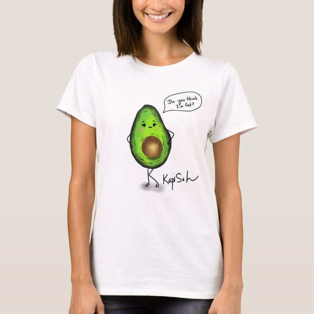 T-shirt Avocado gras (Devant)