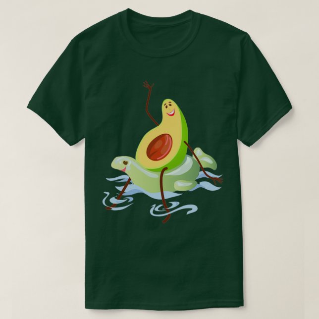 T-shirt Avocado Green 3 (Design devant)