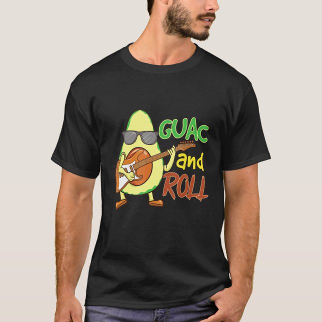 T-shirt Avocado Guac Votre Concert Mondial (Devant)