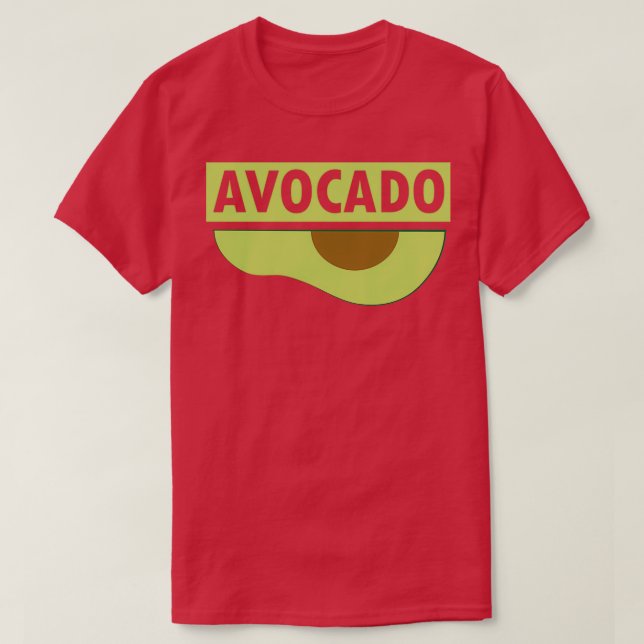 T-shirt Avocado Guacamole T 10 (Design devant)