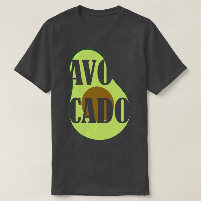 T-shirt Avocado Guacamole T 3 (Design devant)