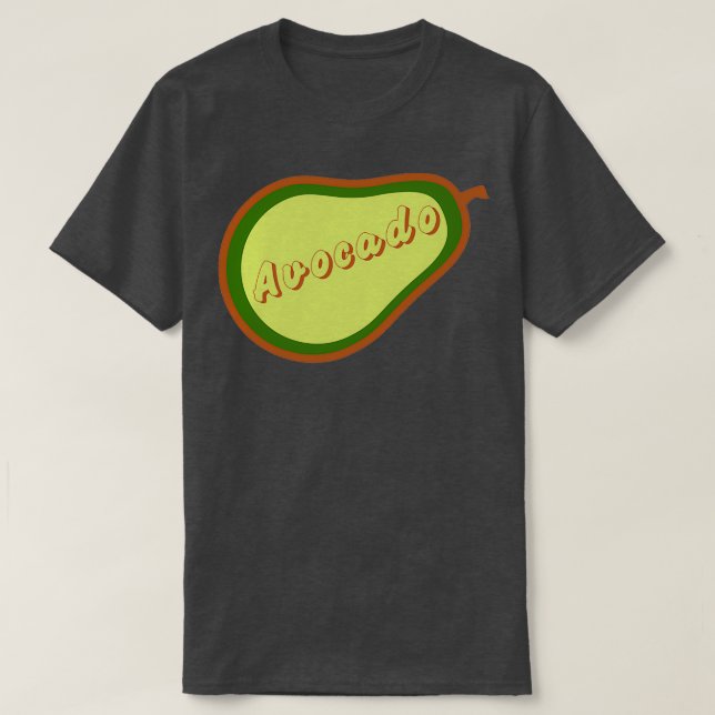 T-shirt Avocado Guacamole T 4 (Design devant)