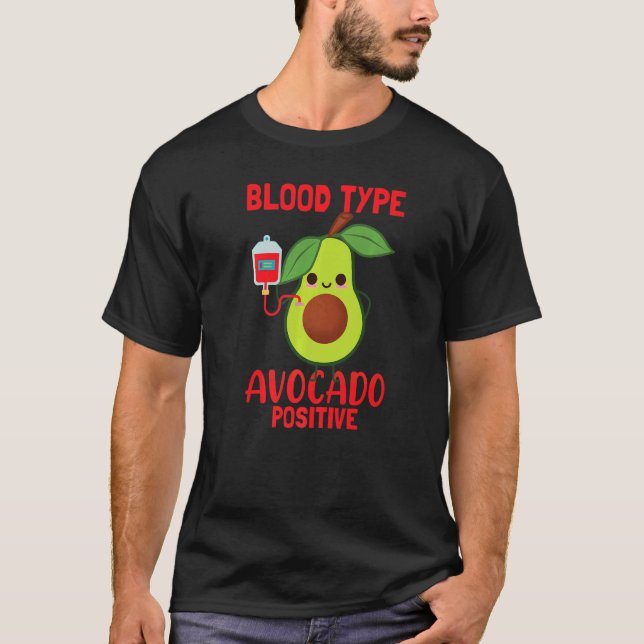 T-shirt Avocado Guacanole Fruit mexicain (Devant)