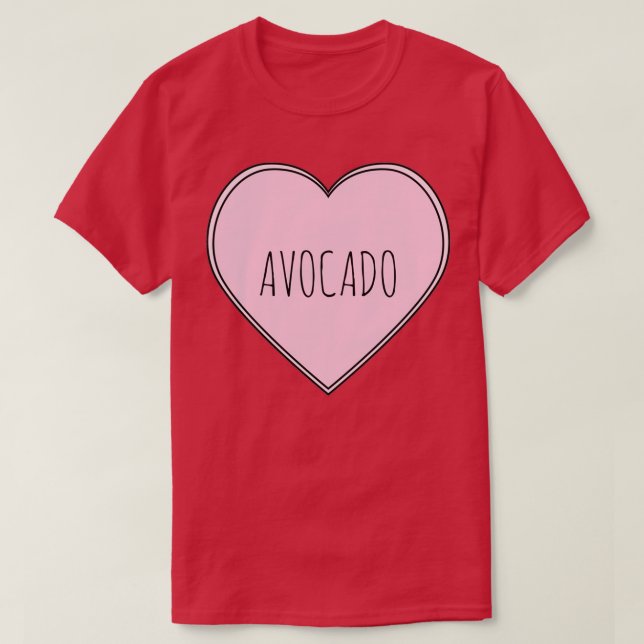 T-shirt Avocado Heart 2 (Design devant)