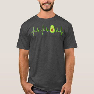 T-shirt Avocado Heartbeat - avocado for men and women T-Sh