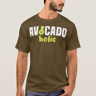 T-shirt Avocado Holic Vegan Food Avocado (2)