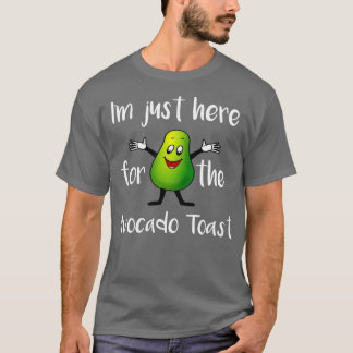 T-shirt Avocado Ix27m juste ici pour l'Avocado Toast Brun