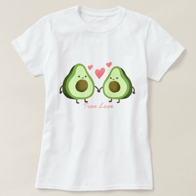 T-shirt Avocado Love (Design devant)