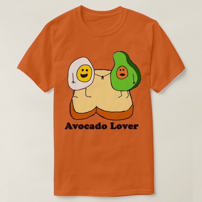 T-shirt Avocado Love 19 (Design devant)