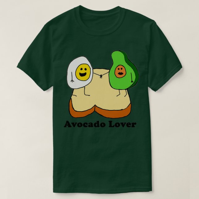 T-shirt Avocado Love 22 (Design devant)