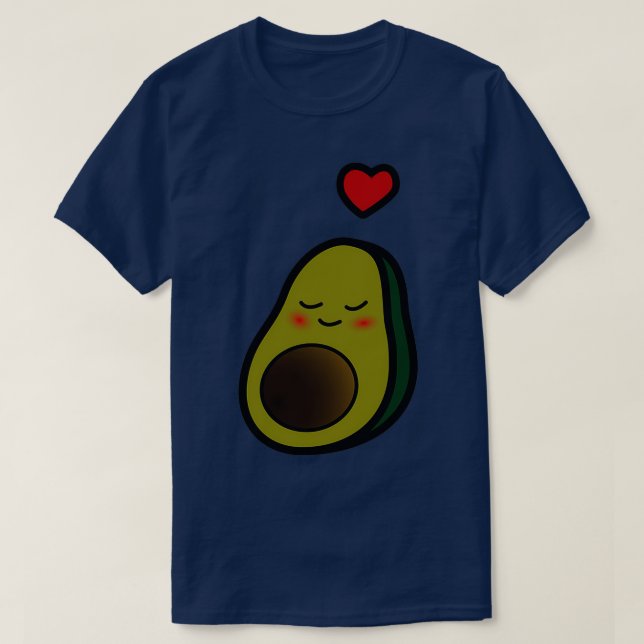 T-shirt Avocado love 27 (Design devant)