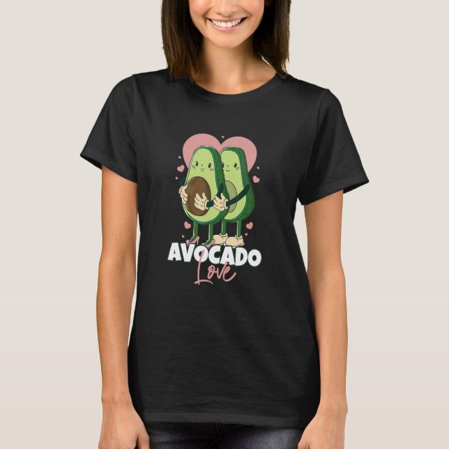 T-shirt Avocado Love Fruit Healthy Avocado (Devant)