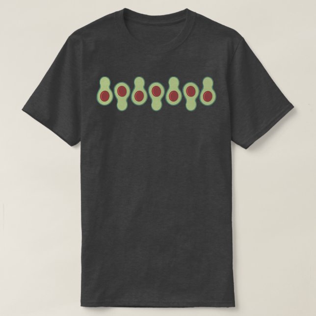 T-shirt Avocado Lover 5 (Design devant)