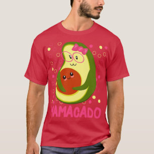 T-shirt Avocado Mama Avocado Mom Funny Avocado Mamacado