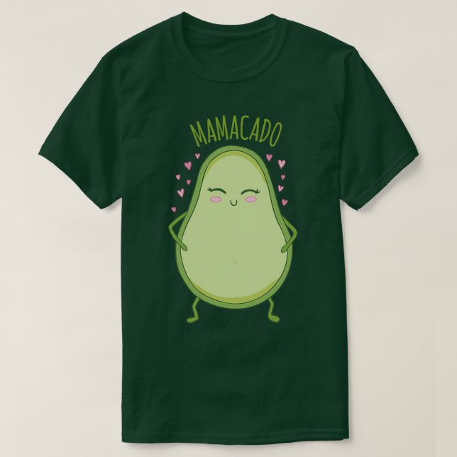 T-shirt avocado mamacado 2 (Design devant)