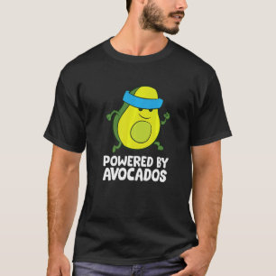 T-shirt Avocado Marathon À L'Avocado Propulsé Par Avocad