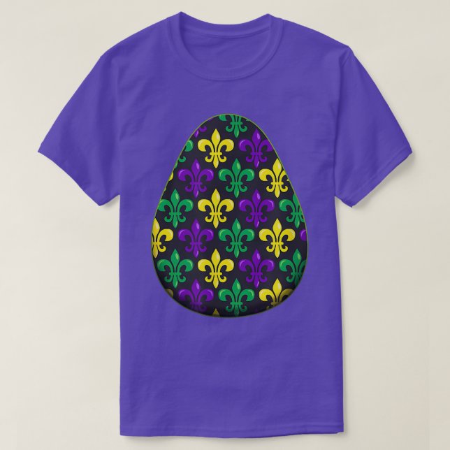 T-shirt Avocado Mardi Gras (Design devant)