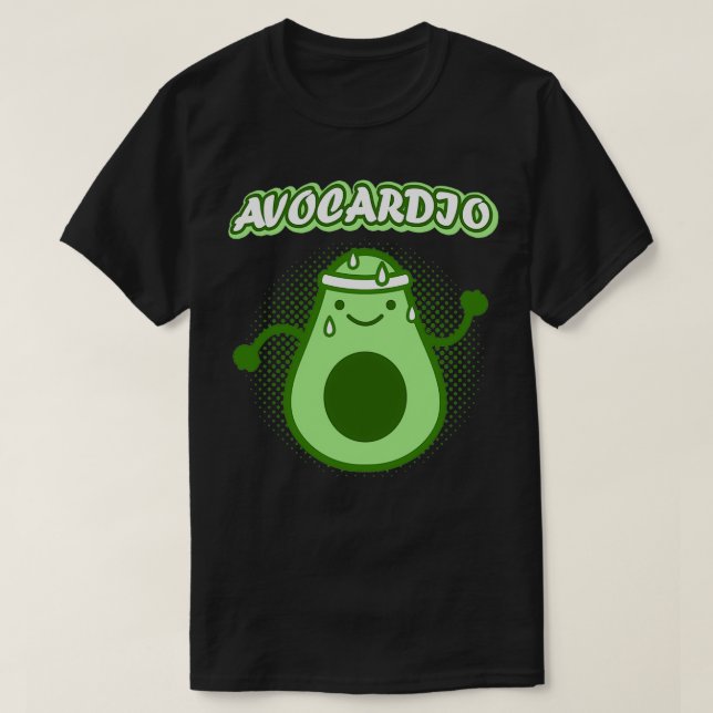 T-shirt Avocado mignonne (Design devant)