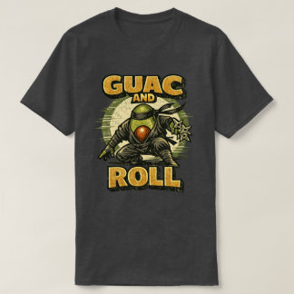 T-shirt Avocado Ninja – GUAC AND ROLL Héros 