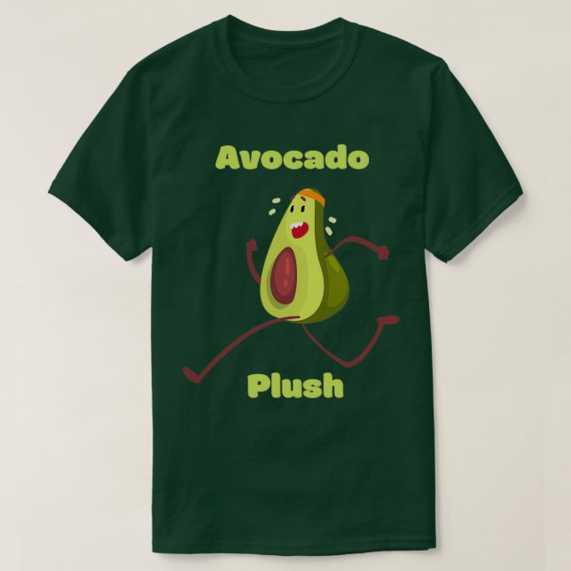 T-shirt Avocado Plush 16 (Design devant)