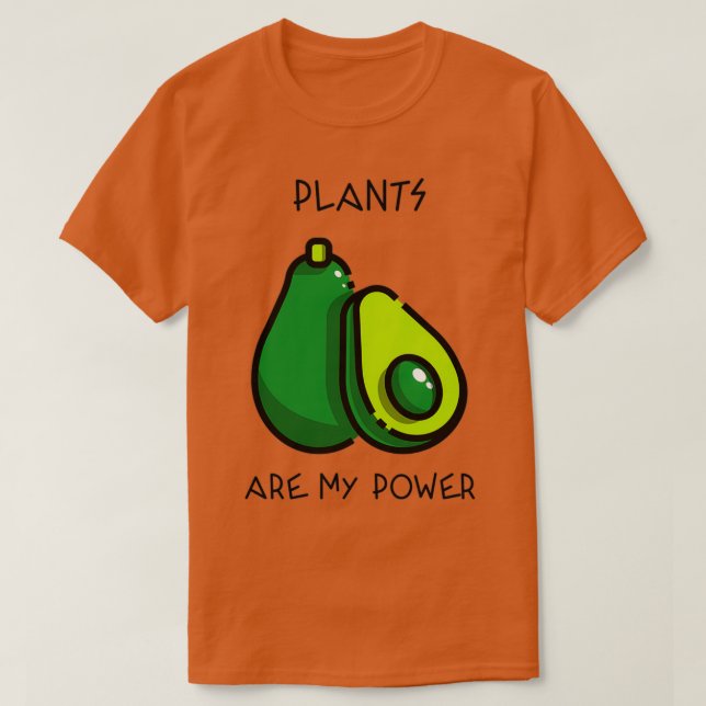 T-shirt Avocado Power 2 (Design devant)