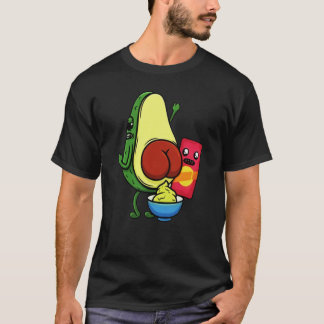 T-shirt Avocado Pun Wordplay Healthy Eating Habit Vegan Ve