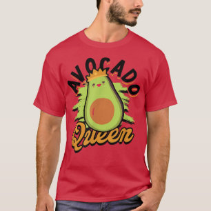 T-shirt Avocado Queen femmes filles AvocadoAvocado Lover A